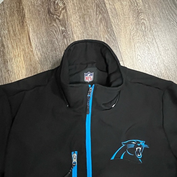 NFL Soft Shell Coat - Carolina Panthers Large - Picture 14 of 15